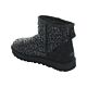 UGG 1113494 W CLASSIC M. SNOW LEOPARD BLK 8/39